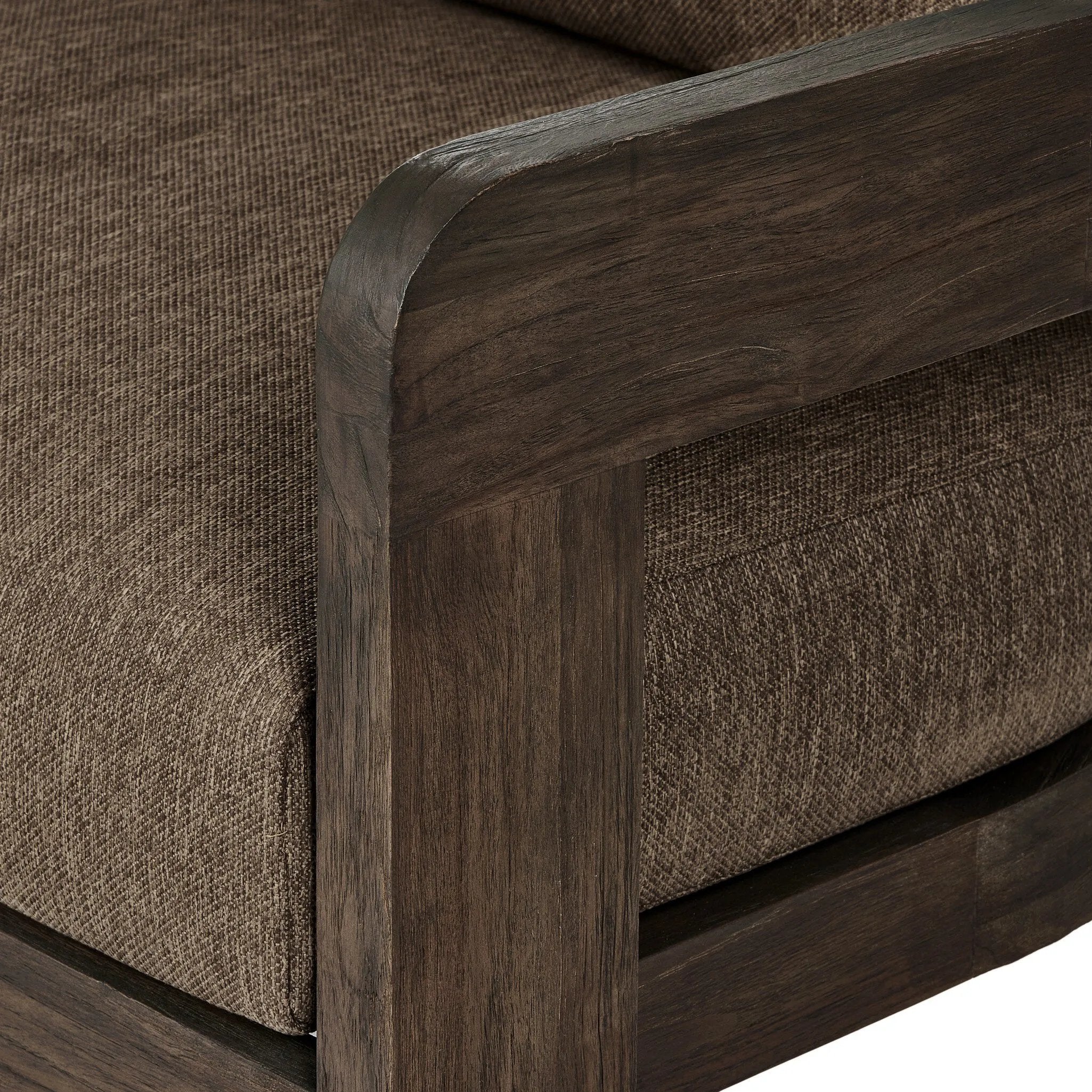 Featuring Jackson Ellor Brown Outdoor Sofa by Four Hands at Amethyst Home. Introducing the Jackson Ellor Brown Outdoor Sofa - your perfect addition to any backyard or patio. Made with durable materials, this sofa is built to withstand the elements and provide comfort for years to come. Get ready to relax and entertain in style with this timeless piece.
Overall. Amethyst Home provides interior design, new home construction design consulting, vintage area rugs, and lighting in the Dallas metro area.