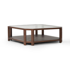 Jenzen Tempered Glass Coffee Table | ready to ship!