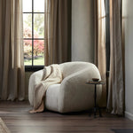 Featuring Jocelyn Raw Black Iron End Table by Four Hands at Amethyst Home. Formed from cast metal with a textured black finish, with turning details on the post for visual interest. Three curved legs are inspired by classic antique metal tables.
Size: 12" L x 12" W x 21" H
Materials: IronWeight: 4 lbs. Amethyst Home provides interior design, new home construction design consulting, vintage area rugs, and lighting in the Alpharetta metro area.