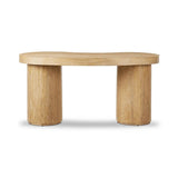 Featuring Leeds Blonde Oak Veneer Desk by Four Hands at Amethyst Home. Substantial cylindrical legs support this kidney-shaped desk crafted in light blonde oak veneer — a testament to form harmonizing with function.
Overall Dimensions: 31.5" L x 63.0 " W x 30.0" H
Materials: Oak Veneer, Poplar PlywoodWeight: 127.87 lbs. Amethyst Home provides interior design, new home construction design consulting, vintage area rugs, and lighting in the Nashville metro area.