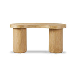 Featuring Leeds Blonde Oak Veneer Desk by Four Hands at Amethyst Home. Substantial cylindrical legs support this kidney-shaped desk crafted in light blonde oak veneer — a testament to form harmonizing with function.
Overall Dimensions: 31.5" L x 63.0 " W x 30.0" H
Materials: Oak Veneer, Poplar PlywoodWeight: 127.87 lbs. Amethyst Home provides interior design, new home construction design consulting, vintage area rugs, and lighting in the Scottsdale metro area.