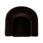 This updated take on the traditional tub chair pairs rich black top-grain leather with solid ash to shape a sculpted seat with exaggerated depth. Amethyst Home provides interior design, new home construction design consulting, vintage area rugs, and lighting in the Los Angeles metro area.