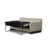 Featuring Marquez Alameda Snow Sofa Bed by Four Hands at Amethyst Home. This 76" Marquez Alameda Snow sofa is perfect for small spaces and overnight guests. Its versatile design allows for easy transformation into a comfortable bed. Expertly crafted with high-quality materials, this sofa provides both style and functionality.
Overall Dimensions: 38.0" L x 7. Amethyst Home provides interior design, new home construction design consulting, vintage area rugs, and lighting in the San Diego metro area.