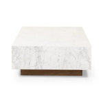 Featuring Masera White Carrara Marble Marble Coffee Table by Four Hands at Amethyst Home. A white Carrara marble slab, rich with veining and movement. Supported by a wooden plinth, marble takes the spotlight in a design that's simple and sophisticated at once.
Overall Dimensions: 30.0" L x 60.0 " W x 12.0" H
Collection: HughesColors: White Carrara Marble,. Amethyst Home provides interior design, new home construction design consulting, vintage area rugs, and lighting in the Kansas City metro area.