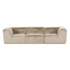 Miles Boden Pewter 3Pc Sectional Sofa | shipping 10/10/2025