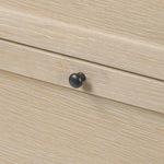 Featuring six spacious drawers with smooth fronts fixed with matching knobs, this light oak veneer dresser brings spacious storage to the room. This item has been modified to comply with the STURDY Act. See a full list of modified products and data changes in the “STURDY Act” file in the Downloads section below Amethyst Home provides interior design, new home construction design consulting, vintage area rugs, and lighting in the Nashville metro area.
