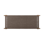 Featuring Moxie Stained Toasted Brown Outdoor Coffee Table by Four Hands at Amethyst Home. Create an outdoor space that transports you to far corners of the globe. Inspired by traditional designs found throughout Indonesia, this outdoor bench features a beautifully crafted frame made of FSC-certified solid teak with pull-through details and monochromatic weavi. Amethyst Home provides interior design, new home construction design consulting, vintage area rugs, and lighting in the Boston metro area.