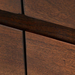 Featuring Nigel Rustic Brown Acacia 6 Drawer Dresser by Four Hands at Amethyst Home. Made from solid acacia and finished in a rustic brown, a six-drawer, waterfall-shaped dresser features soft volume, mitered corners and a faux live edge.Overall Dimensions: 69.50"w x 20.00"d x 35.25"hWeight : 278.22 lbsMaterials : Solid Acacia. Amethyst Home provides interior design, new home construction design consulting, vintage area rugs, and lighting in the Newport Beach metro area.