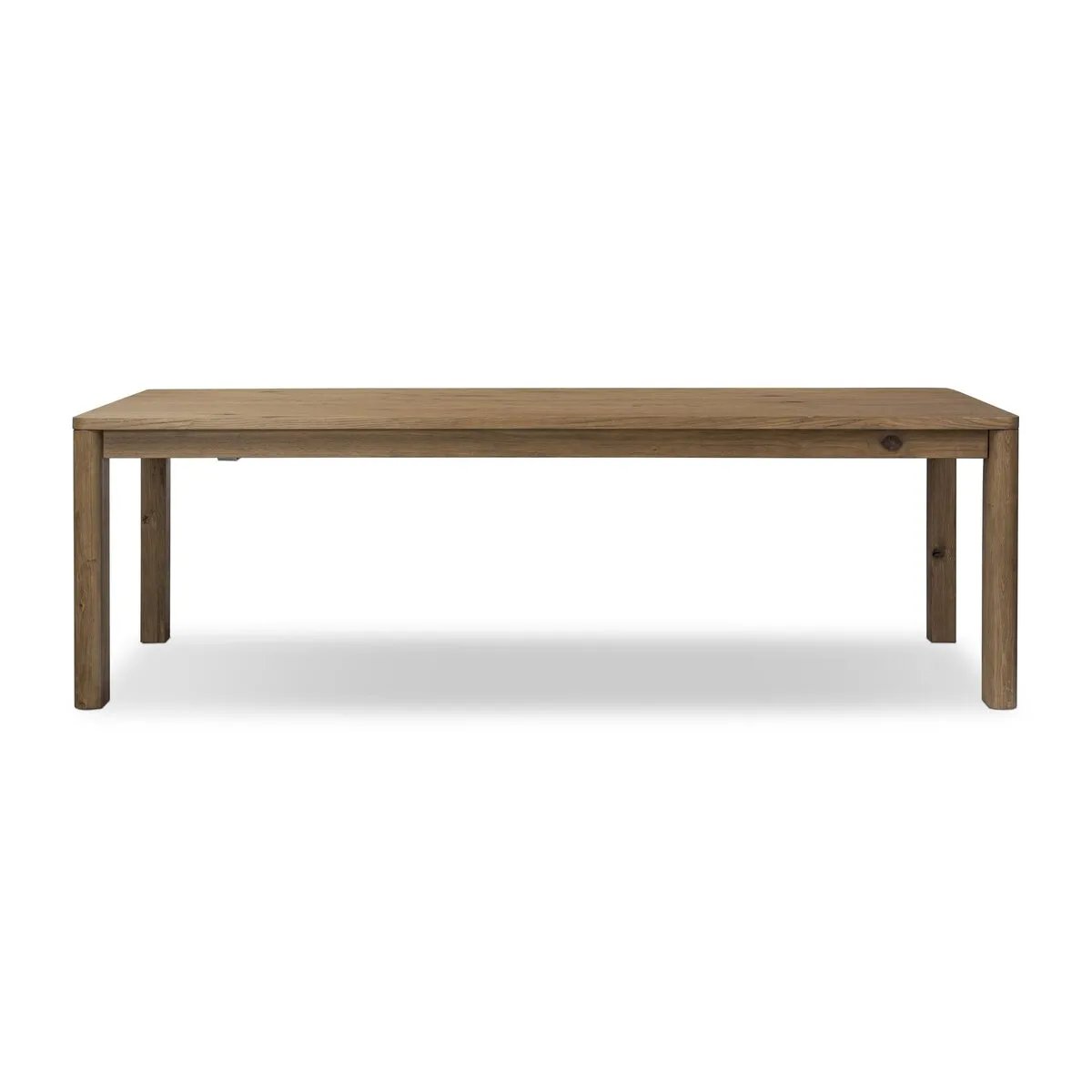 Featuring Noeline Resawn Worn Oak Double Extension Dining Table by Four Hands at Amethyst Home. Made from solid and resawn oak with a light, worn finish, two self-storing extensions create space for plenty of guests.
Overall Dimensions: 42.0" L x 96.0 " W x 30.0" H
Materials: Resawn Oak, Solid Oak, Engineered HardwoodWeight: 341.71 lbs. Amethyst Home provides interior design, new home construction design consulting, vintage area rugs, and lighting in the Charlotte metro area.