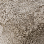 Featuring Oslo Taupe Shearling Ottoman by Four Hands at Amethyst Home. A subtle sweetheart shape paired with beige shearling plays into this ottoman's found object appeal. S-spring suspension offers a comfy place to sit and the shearling upholstery brings depth and vintage vibes throughout. Perfect styled alone or as part of a set for added drama. A design co. Amethyst Home provides interior design, new home construction design consulting, vintage area rugs, and lighting in the Houston metro area.