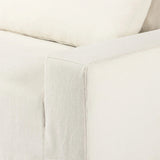 Featuring Ostend Bombay Flax Outdoor Slipcover Sofa by Four Hands at Amethyst Home. Enhance your outdoor space with the luxurious comfort of the Ostend Bombay Flax Outdoor Slipcover Sofa. Made with durable materials, this sofa is perfect for any weather conditions. Elevate your relaxation with the perfect addition to your patio or deck.
Overall Dimensions: 45.5. Amethyst Home provides interior design, new home construction design consulting, vintage area rugs, and lighting in the Omaha metro area.