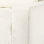 Featuring Ostend Bombay Flax Outdoor Slipcover Chair by Four Hands at Amethyst Home. Introducing the Ostend Bombay Flax Outdoor Slipcover Chair, the perfect addition to your outdoor seating area. Its versatile slipcover design allows for easy maintenance and can withstand any weather condition. 
Overall Dimensions: 45.5" L x 48.5 " W x 31.5" H
Materials: 10. Amethyst Home provides interior design, new home construction design consulting, vintage area rugs, and lighting in the Park City metro area.