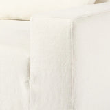 Featuring Ostend Bombay Flax Outdoor Slipcover Chair by Four Hands at Amethyst Home. Introducing the Ostend Bombay Flax Outdoor Slipcover Chair, the perfect addition to your outdoor seating area. Its versatile slipcover design allows for easy maintenance and can withstand any weather condition. 
Overall Dimensions: 45.5" L x 48.5 " W x 31.5" H
Materials: 10. Amethyst Home provides interior design, new home construction design consulting, vintage area rugs, and lighting in the Park City metro area.