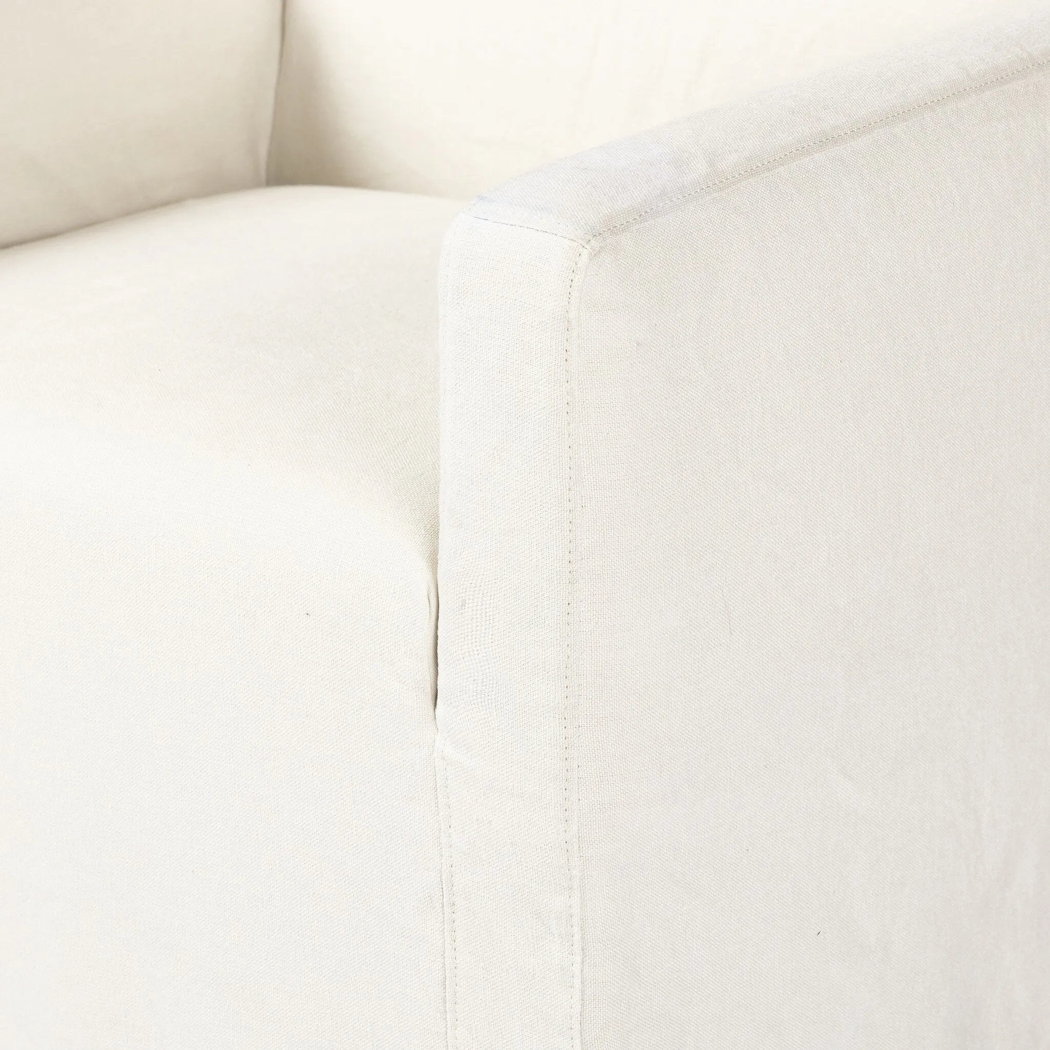 Featuring Ostend Bombay Flax  Outdoor Slipcover Dining Chair by Four Hands at Amethyst Home. This Ostend Bombay Flax Outdoor Slipcover Dining Chair is a durable and stylish option for your outdoor dining space. With its sleek design and flax-colored slipcover, this chair adds a touch of elegance to any setting. Made from high-quality materials, it offers bo. Amethyst Home provides interior design, new home construction design consulting, vintage area rugs, and lighting in the San Diego metro area.