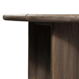 Featuring Paden Stained Toasted Brown Outdoor Coffee Table by Four Hands at Amethyst Home. This Paden Stained Toasted Brown Outdoor Coffee Table is a durable and stylish addition to any outdoor space. Made with high-quality materials, it is built to withstand harsh weather conditions and everyday use. Its sleek design adds a touch of elegance to your patio or d. Amethyst Home provides interior design, new home construction design consulting, vintage area rugs, and lighting in the Miami metro area.