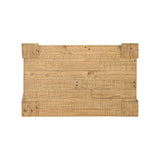 Beauty in simplicity. A clean cube of blonde-finished pine can be styled into a wide range of styles and spaces Amethyst Home provides interior design, new home construction design consulting, vintage area rugs, and lighting in the Park City metro area.