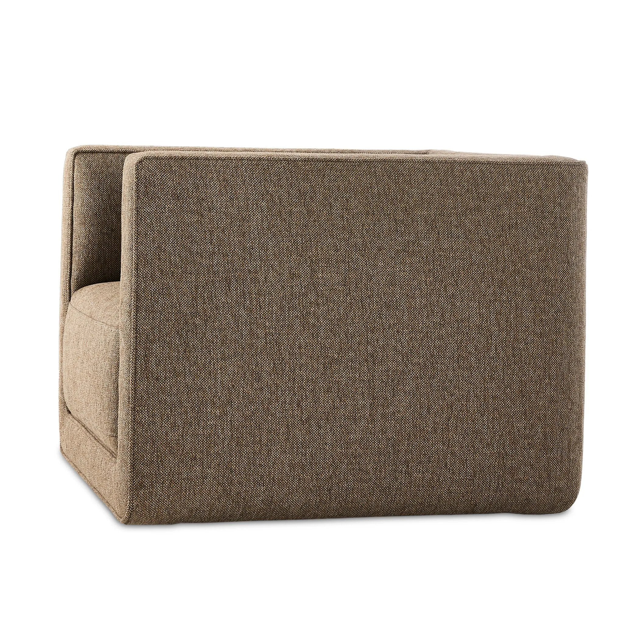 Featuring Phillip Delta Tweed Swivel Chair by Four Hands at Amethyst Home. Experience the ultimate comfort and versatility with the Phillip Delta Tweed Swivel Chair. Perfect for any workspace, this chair allows for easy movement and rotation, promoting better posture and reducing strain. With its sleek design and durable construction, this chair is a mus. Amethyst Home provides interior design, new home construction design consulting, vintage area rugs, and lighting in the Laguna Beach metro area.