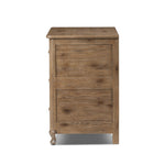 A classic chest stores in everlasting style. Crafted with heavy weathered oak with natural cracks and graining, the front has beading around the drawers for an heirloom appeal. It's finished in a tonal brown, with turned wood hardware Amethyst Home provides interior design, new home construction design consulting, vintage area rugs, and lighting in the Tampa metro area.