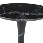 Featuring Polli Black Marble End Table by Four Hands at Amethyst Home. Sculpted from solid black marble, a simply styled end table stands out with its shapely, turned silhouette.
Overall Dimensions: 16.0" L x 16.0 " W x 25.5" H
Materials: Solid Marble, Engineered HardwoodWeight: 37.48 lbs. Amethyst Home provides interior design, new home construction design consulting, vintage area rugs, and lighting in the Dallas metro area.