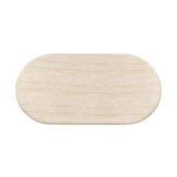 A simple double pedestal silhouette designed to let the material shine. This outdoor dining table features textured sand concrete meant to resemble the variance of natural stone, with a marbled look that's unique to each piece. Cover or store indoors during inclement weather and when not in use Amethyst Home provides interior design, new home construction design consulting, vintage area rugs, and lighting in the Calabasas metro area.