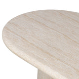 A simple double pedestal silhouette designed to let the material shine. This outdoor dining table features textured sand concrete meant to resemble the variance of natural stone, with a marbled look that's unique to each piece. Cover or store indoors during inclement weather and when not in use Amethyst Home provides interior design, new home construction design consulting, vintage area rugs, and lighting in the Salt Lake City metro area.
