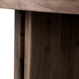 Featuring Railay Stained Toasted BrownOutdoor Coffee Table by Four Hands at Amethyst Home. Made from premium-quality wood, the Railay Stained Toasted Brown Outdoor Coffee Table is a perfect addition to any outdoor space. Its sturdy construction is designed to withstand the elements and provide a stylish surface for drinks and snacks. Enjoy lasting durabilit. Amethyst Home provides interior design, new home construction design consulting, vintage area rugs, and lighting in the Charlotte metro area.