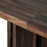 Featuring Railay Stained Toasted Brown Outdoor Dining Table by Four Hands at Amethyst Home. Expertly crafted with durability in mind, the Railay Stained Toasted Brown Outdoor Dining Table offers the perfect blend of style and functionality. With its sturdy design and ample surface space, this dining table is perfect for outdoor gatherings and meals with friends. Amethyst Home provides interior design, new home construction design consulting, vintage area rugs, and lighting in the Tampa metro area.