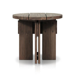 Featuring Railay Stained Toasted Brown Outdoor End Table by Four Hands at Amethyst Home. Introducing the Railay Stained Toasted Brown Outdoor End Table, the perfect complement to your outdoor space. With its durable construction and stylish design, this end table is ready to withstand the elements and provide a functional and beautiful option for your outdoor . Amethyst Home provides interior design, new home construction design consulting, vintage area rugs, and lighting in the Boston metro area.