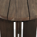 Featuring Railay Stained Toasted Brown Outdoor End Table by Four Hands at Amethyst Home. Introducing the Railay Stained Toasted Brown Outdoor End Table, the perfect complement to your outdoor space. With its durable construction and stylish design, this end table is ready to withstand the elements and provide a functional and beautiful option for your outdoor . Amethyst Home provides interior design, new home construction design consulting, vintage area rugs, and lighting in the Dallas metro area.