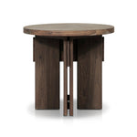 Featuring Railay Stained Toasted Brown Outdoor End Table by Four Hands at Amethyst Home. Introducing the Railay Stained Toasted Brown Outdoor End Table, the perfect complement to your outdoor space. With its durable construction and stylish design, this end table is ready to withstand the elements and provide a functional and beautiful option for your outd. Amethyst Home provides interior design, new home construction design consulting, vintage area rugs, and lighting in the Washington metro area.