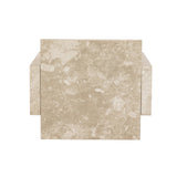 Featuring Romano Lunar Marble End Table by Four Hands at Amethyst Home. Overall Dimensions: 24.00"w x 20.00"d x 20.00"hWeight : 110.89 lbsMaterials: Solid Marble. Amethyst Home provides interior design, new home construction design consulting, vintage area rugs, and lighting in the Nashville metro area.