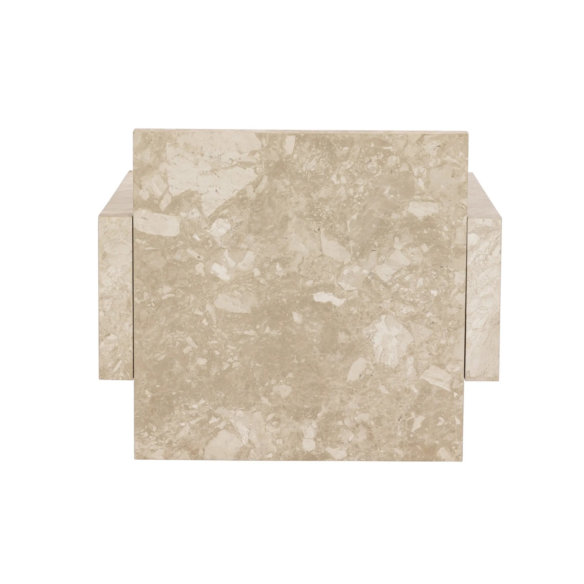 Featuring Romano Lunar Marble End Table by Four Hands at Amethyst Home. Overall Dimensions: 24.00"w x 20.00"d x 20.00"hWeight : 110.89 lbsMaterials: Solid Marble. Amethyst Home provides interior design, new home construction design consulting, vintage area rugs, and lighting in the Nashville metro area.