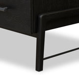 Featuring Rosedale Ebony Oak Veneer 8 Drawer Dresser by Four Hands at Amethyst Home. Introducing the Rosedale Ebony Oak Veneer 8 Drawer Dresser - the epitome of luxury and sophistication. With its sleek ebony oak veneer finish and 8 spacious drawers, this dresser is the perfect addition to any elegant bedroom. Organize your clothes and elevate your decor wit. Amethyst Home provides interior design, new home construction design consulting, vintage area rugs, and lighting in the Portland metro area.