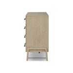 Featuring Rosedale Yucca Oak Veneer 8 Drawer Dresser by Four Hands at Amethyst Home. Introducing our Rosedale Yucca Oak Veneer 8 Drawer Dresser. With its elegant design and luxurious Yucca Oak veneer finish, this dresser is a perfect addition to any bedroom. Featuring 8 spacious drawers, it provides ample storage for your clothing and accessories. Upgrade y. Amethyst Home provides interior design, new home construction design consulting, vintage area rugs, and lighting in the Calabasas metro area.