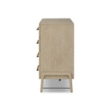 Featuring Rosedale Yucca Oak Veneer 8 Drawer Dresser by Four Hands at Amethyst Home. Introducing our Rosedale Yucca Oak Veneer 8 Drawer Dresser. With its elegant design and luxurious Yucca Oak veneer finish, this dresser is a perfect addition to any bedroom. Featuring 8 spacious drawers, it provides ample storage for your clothing and accessories. Upgrade y. Amethyst Home provides interior design, new home construction design consulting, vintage area rugs, and lighting in the Calabasas metro area.