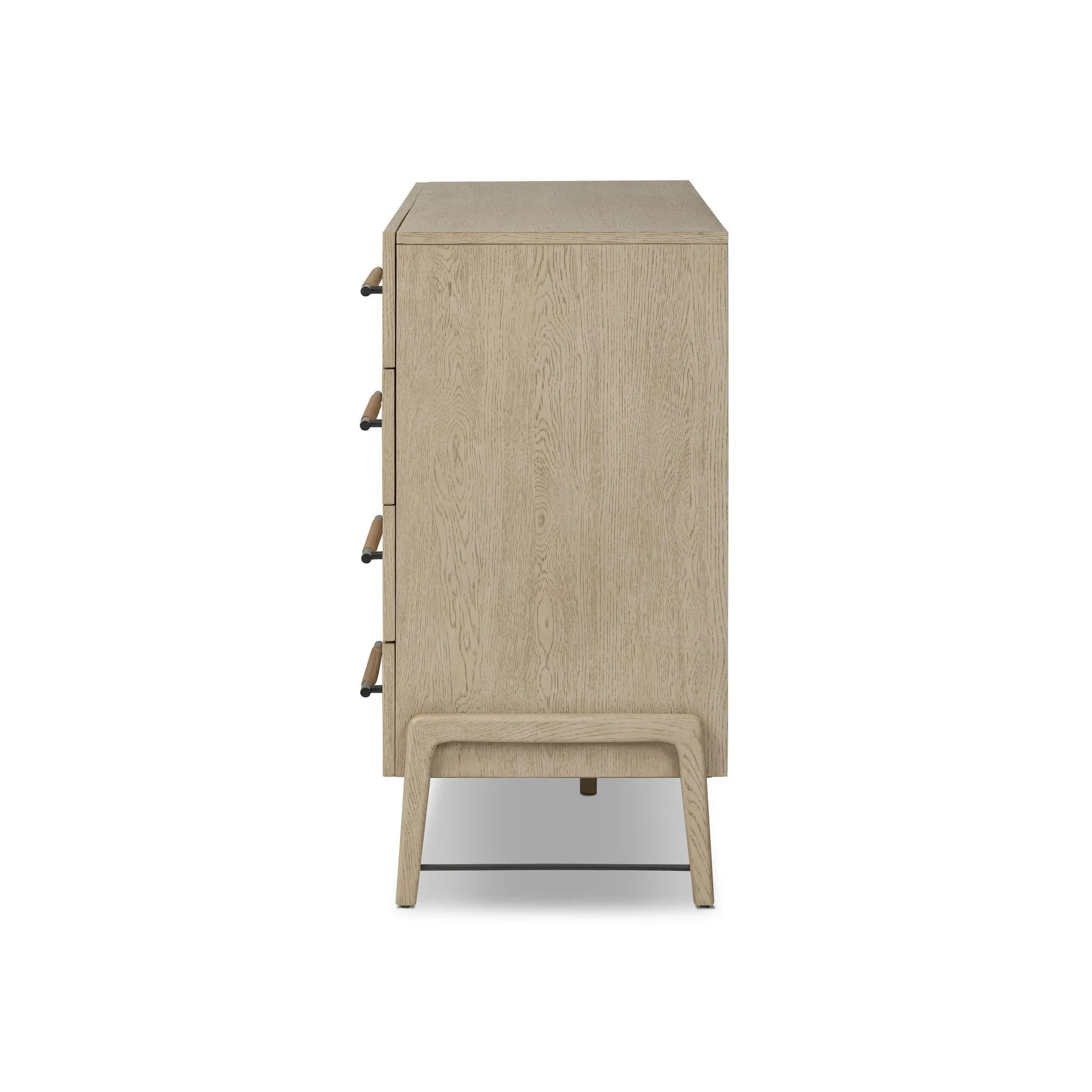 Featuring Rosedale Yucca Oak Veneer 8 Drawer Dresser by Four Hands at Amethyst Home. Introducing our Rosedale Yucca Oak Veneer 8 Drawer Dresser. With its elegant design and luxurious Yucca Oak veneer finish, this dresser is a perfect addition to any bedroom. Featuring 8 spacious drawers, it provides ample storage for your clothing and accessories. Upgrade y. Amethyst Home provides interior design, new home construction design consulting, vintage area rugs, and lighting in the Calabasas metro area.