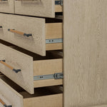 Featuring Rosedale Yucca Oak Veneer 8 Drawer Dresser by Four Hands at Amethyst Home. Introducing our Rosedale Yucca Oak Veneer 8 Drawer Dresser. With its elegant design and luxurious Yucca Oak veneer finish, this dresser is a perfect addition to any bedroom. Featuring 8 spacious drawers, it provides ample storage for your clothing and accessories. Upgrade your . Amethyst Home provides interior design, new home construction design consulting, vintage area rugs, and lighting in the Tampa metro area.