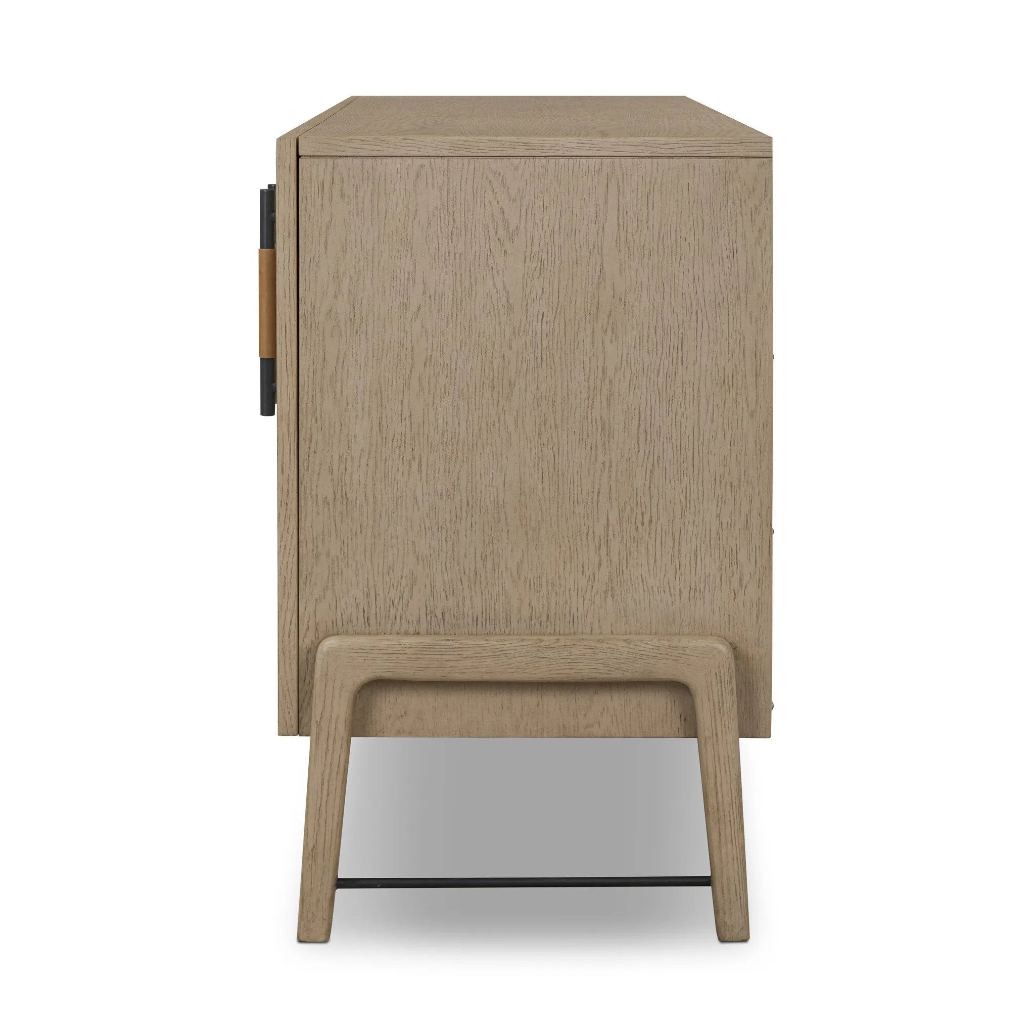 Featuring Rosedale Yucca Oak Sideboard by Four Hands at Amethyst Home. Introducing the Rosedale Yucca Oak Credenzas & Sideboards Sideboard! This elegantly crafted sideboard is made with high-quality oak veneer and features ample storage space for all your dining or living room needs. 
Overall Dimensions: 18.0" L x 73.25 " W x 30.0" H
Collection: Filmor. Amethyst Home provides interior design, new home construction design consulting, vintage area rugs, and lighting in the Salt Lake City metro area.