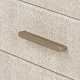 Elevate your bedroom styling with a storage-driven dresser of light, natural oak. A smooth top pairs with eight spacious drawers covered with woven paper cord. The result: a clean, Scandinavian-inspired look that will work into your collection beautifully Amethyst Home provides interior design, new home construction design consulting, vintage area rugs, and lighting in the Seattle metro area.