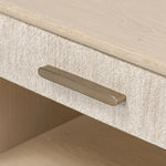 Elevate your bedside storage with a nightstand of light, natural oak. A smooth top pairs with a single drawer front of woven paper cord for a clean, Scandinavian-inspired look that will work into your bedroom collection beautifully Amethyst Home provides interior design, new home construction design consulting, vintage area rugs, and lighting in the Salt Lake City metro area.