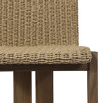 Featuring Roxy Faux Hyacinth Outdoor Dining Chair by Four Hands at Amethyst Home. Introducing the Roxy Faux Hyacinth Outdoor Dining Chair. Crafted with durable materials, this dining chair is designed to withstand the elements. With its stylish design and sturdy construction, it's the perfect addition to any outdoor patio or dining space. Get ready to relax. Amethyst Home provides interior design, new home construction design consulting, vintage area rugs, and lighting in the San Diego metro area.