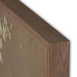 Featuring Sakura by Jess Engle by Four Hands at Amethyst Home. Austin-based artist Jess Engle taps nature and geometry for artistic inspiration. Raw canvas is wrapped and flush mounted in a rustic walnut frame. Handmade in Austin, Texas.18" x 24"Overall Dimensions: 18.00"w x 1.50"d x 24.00"hWeight: 15.00 lbs30" x 40"Overall Dimensions: 30.00"w x 2.50"d x 40. Amethyst Home provides interior design, new home construction design consulting, vintage area rugs, and lighting in the Charlotte metro area.