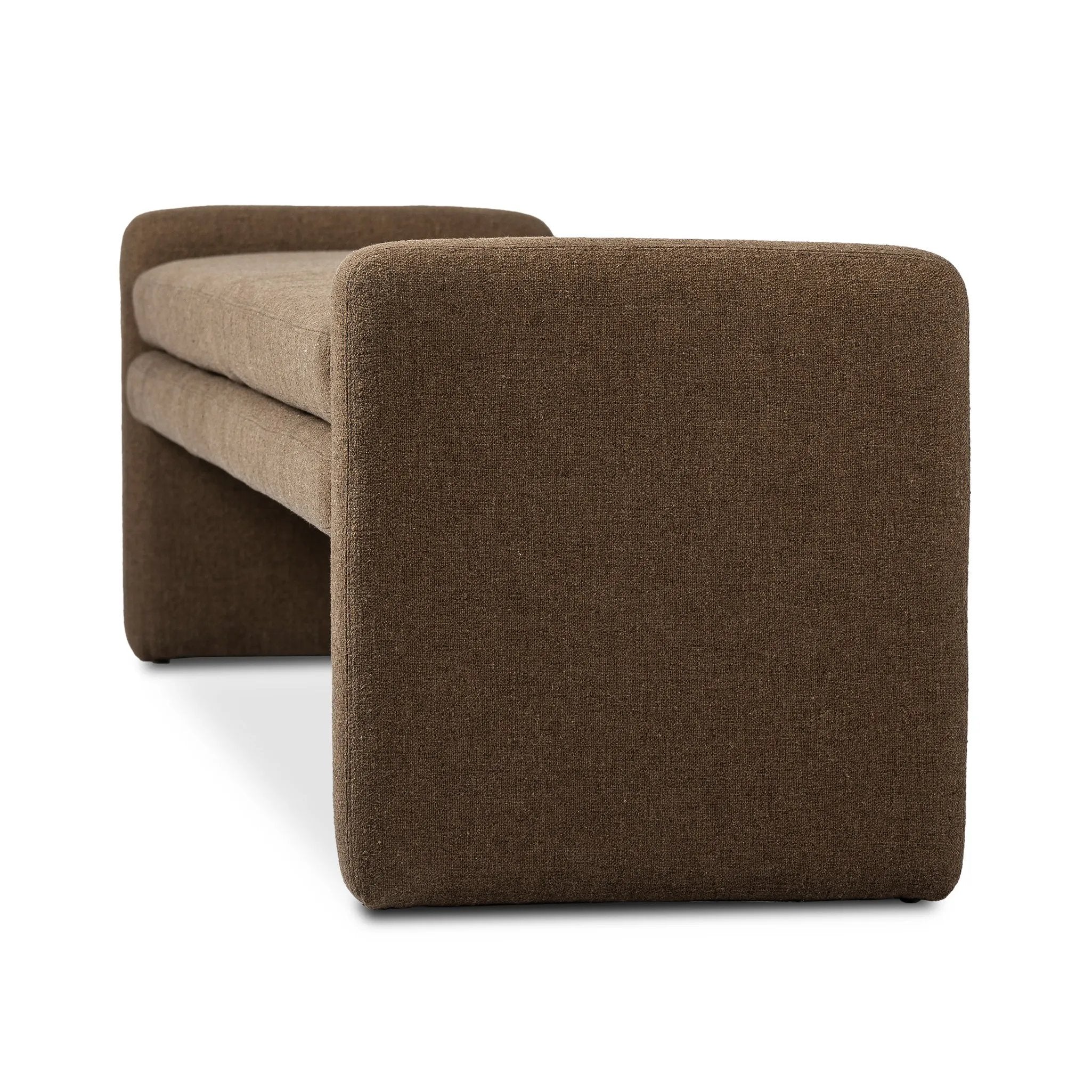 Featuring Serena Antwerp Cafe Accent Bench by Four Hands at Amethyst Home. Rich, linen-blend upholstery covers a long, sophisticated dining bench.Overall Dimensions: 70.00"w x 18.00"d x 19.00"hWeight : 48.50 lbsMaterials: 39% Linen, 35% Cotton, 26% Polyester, Poplar Plywood, 90% Polyurethane Foam Pad, 10% Polyester Fiber Batting. Amethyst Home provides interior design, new home construction design consulting, vintage area rugs, and lighting in the Calabasas metro area.