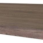 Featuring Soho Aged Natural Oak Veneer Dining Table by Four Hands at Amethyst Home. A Parsons-style dining table is defined by heavy proportions and angled, over-scaled legs. Crafted from reclaimed wood and finished with an aged natural oak stain to showcase natural cracks and patches for added character.Overall Dimensions: 98.00"w x 46.25"d x 30.00"hWeig. Amethyst Home provides interior design, new home construction design consulting, vintage area rugs, and lighting in the Kansas City metro area.