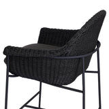 Featuring Suerte Arashi Ink Outdoor Stool by Four Hands at Amethyst Home. Crafted from durable and weather-resistant materials, the Suerte Arashi Ink Outdoor Stool is the perfect addition to any outdoor space. With its sleek design and sturdy construction, this stool offers both style and functionality. Enjoy the outdoors in comfort and style with the Suerte Ar. Amethyst Home provides interior design, new home construction design consulting, vintage area rugs, and lighting in the Omaha metro area.