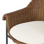 Featuring Suerte Arashi Salt Outdoor Stool by Four Hands at Amethyst Home. The Suerte Arashi Salt Outdoor Stool is perfect for outdoor spaces. Made with durable materials, it is built to withstand the elements while providing comfort and style. Take a seat and enjoy the great outdoors with this functional and stylish addition to your outdoor furniture co. Amethyst Home provides interior design, new home construction design consulting, vintage area rugs, and lighting in the Laguna Beach metro area.