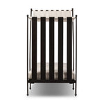 Statement-making comfort. This outdoor chaise brings a modern, French Deco-inspired look with bold color contrast to the patio. High back vertical slats pair with the removable canopy and small finial details for a unique take on traditional. Cover or store indoors during inclement weather and when not in use Amethyst Home provides interior design, new home construction design consulting, vintage area rugs, and lighting in the San Diego metro area.