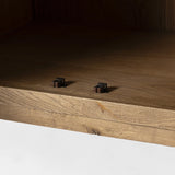 Featuring Tamara Worn Oak Cabinet by Four Hands at Amethyst Home. Worn oak cabinetry with paneled doors, all atop an elevated stand. With natural cracks for character, this piece can be styled just about anywhere, bringing with it bonus storage and vintage charm.
Overall Dimensions: 19.25" L x 60.5 " W x 69.5" H
Collection: CordellaColors: Worn Oak VeneerMa. Amethyst Home provides interior design, new home construction design consulting, vintage area rugs, and lighting in the Nashville metro area.