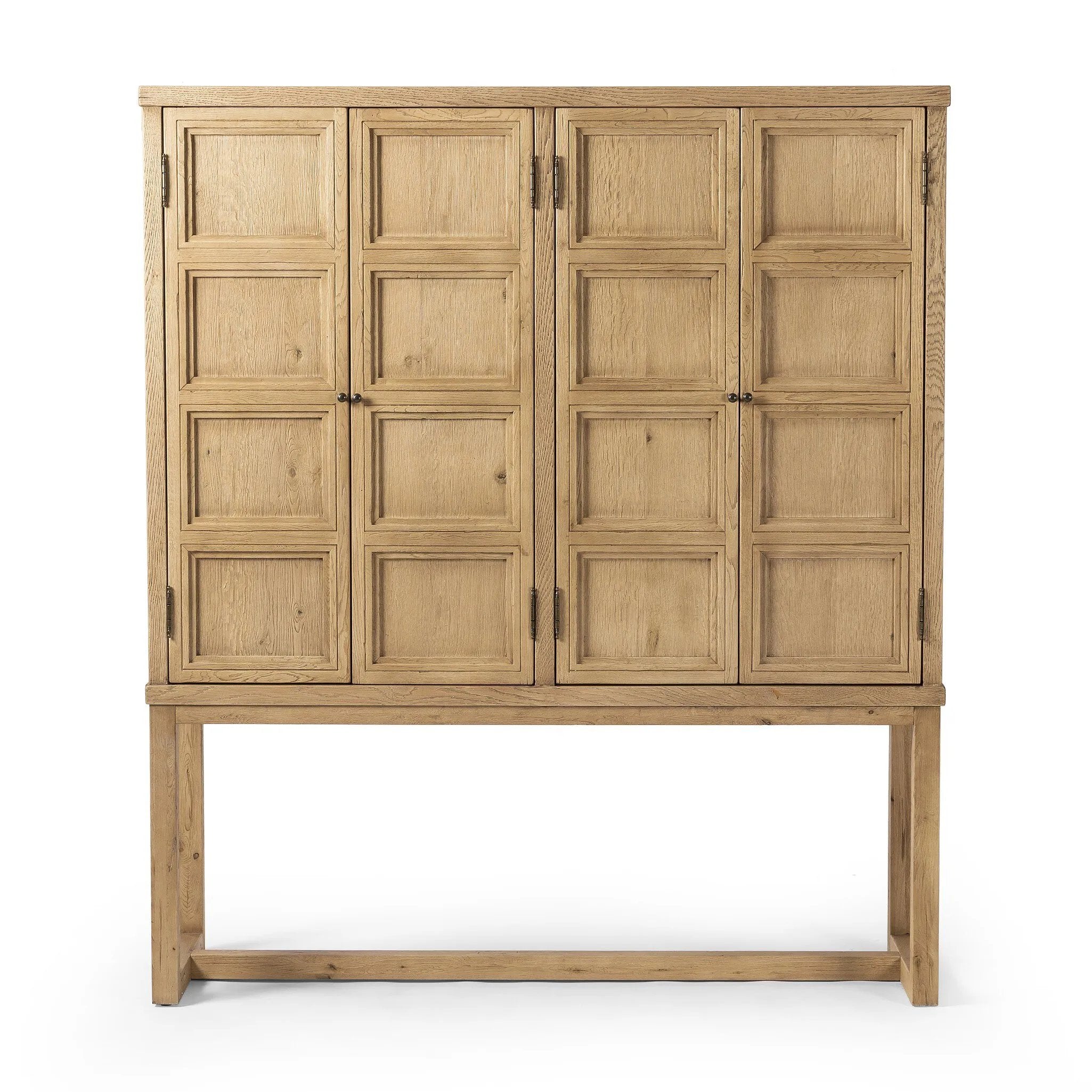 Featuring Tamara Worn Oak Cabinet by Four Hands at Amethyst Home. Worn oak cabinetry with paneled doors, all atop an elevated stand. With natural cracks for character, this piece can be styled just about anywhere, bringing with it bonus storage and vintage charm.
Overall Dimensions: 19.25" L x 60.5 " W x 69.5" H
Collection: CordellaColors: Worn Oak VeneerMa. Amethyst Home provides interior design, new home construction design consulting, vintage area rugs, and lighting in the San Diego metro area.
