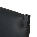 Featuring Tamari Brickhouse Black Dining Chair by Four Hands at Amethyst Home. Indulge in the luxurious experience of dining with our Tamari Brickhouse Black Dining Chair. With its sleek and sophisticated design, this chair is sure to elevate any dining space. Comfortable and elegant, it's the perfect addition to your upscale lifestyle.
Overall Dimensions: . Amethyst Home provides interior design, new home construction design consulting, vintage area rugs, and lighting in the Nashville metro area.